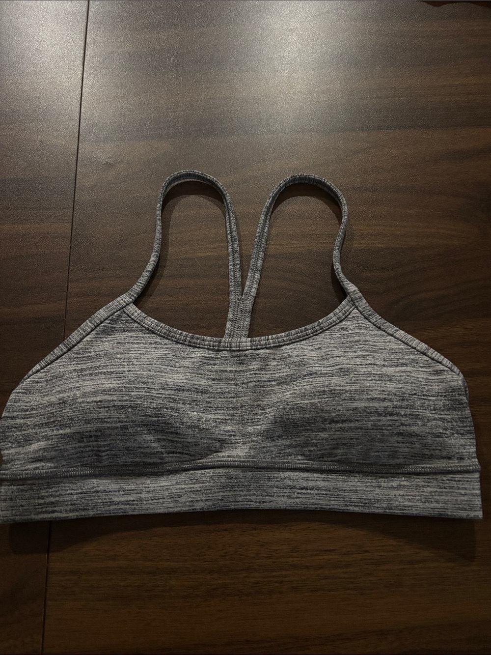 Lululemon Women's Gray Heather Sports Bra - Brand: